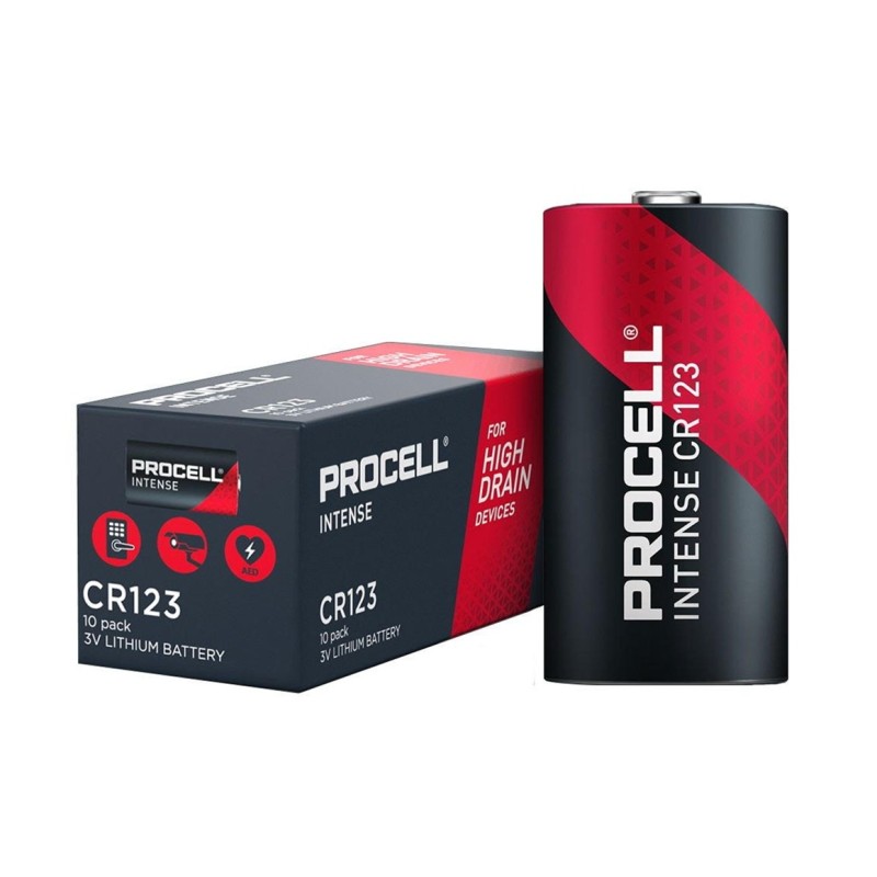 Buy Duracell Procell Industrial - CR123A - Box of 10pcs in Cyprus, Nicosia, Limassol, Larnaka, Pafos