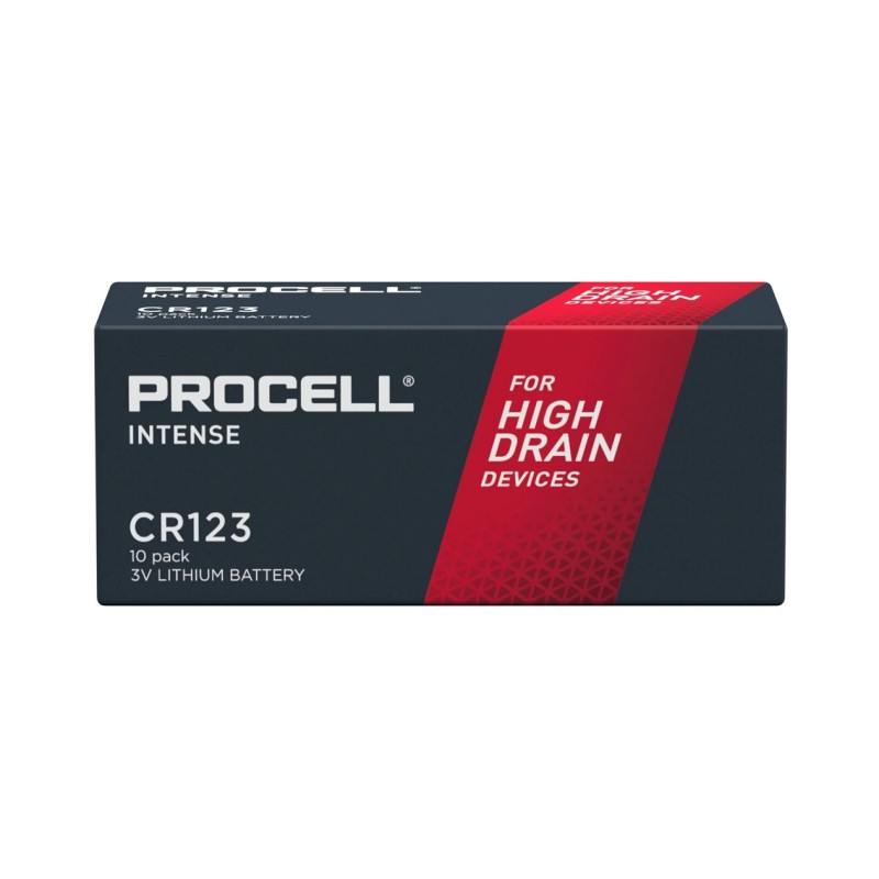 Buy Duracell Procell Industrial - CR123A - Box of 10pcs in Cyprus, Nicosia, Limassol, Larnaka, Pafos