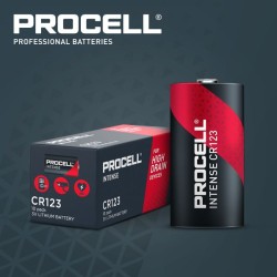 Buy Duracell Procell Industrial - CR123A - Box of 10pcs in Cyprus, Nicosia, Limassol, Larnaka, Pafos