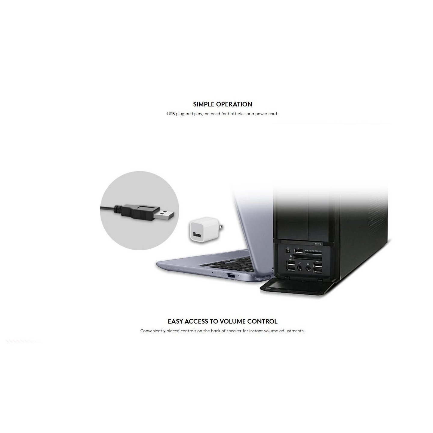 Genius PC Speakers - SP-Q160 - 2.0 6W 3.5mm USB Powered Grey — Buy in Cyprus with Fast Delivery