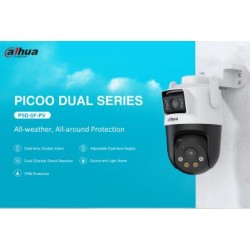 Buy Dahua IP - P5D-5F-PV - 5.0MP Wifi PT Dome Dual Illumination Dual Lens in Cyprus, Nicosia, Limassol, Larnaka, Pafos