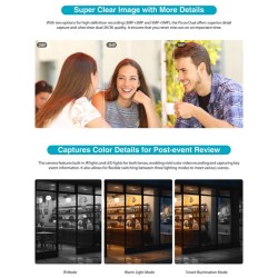 Buy Dahua IP - P5D-5F-PV - 5.0MP Wifi PT Dome Dual Illumination Dual Lens in Cyprus, Nicosia, Limassol, Larnaka, Pafos