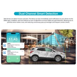 Buy Dahua IP - P5D-5F-PV - 5.0MP Wifi PT Dome Dual Illumination Dual Lens in Cyprus, Nicosia, Limassol, Larnaka, Pafos