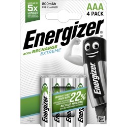 Buy Energizer Extreme Series Rechargeable AAA Batteries - 800mAh (4pcs) in Cyprus, Nicosia, Limassol, Larnaka, Pafos