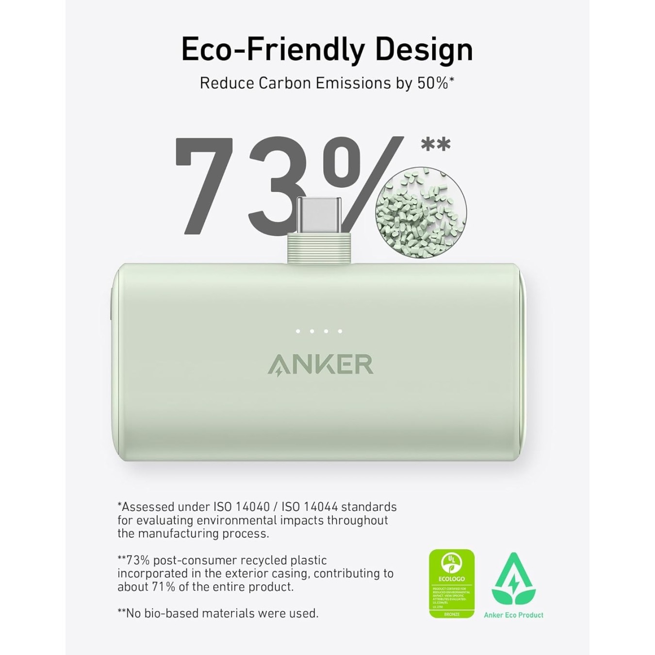 Anker Mobile Powerbank - 5,000mAh Nano 22.5W Built-In USB-C — Buy in Cyprus with Fast Delivery