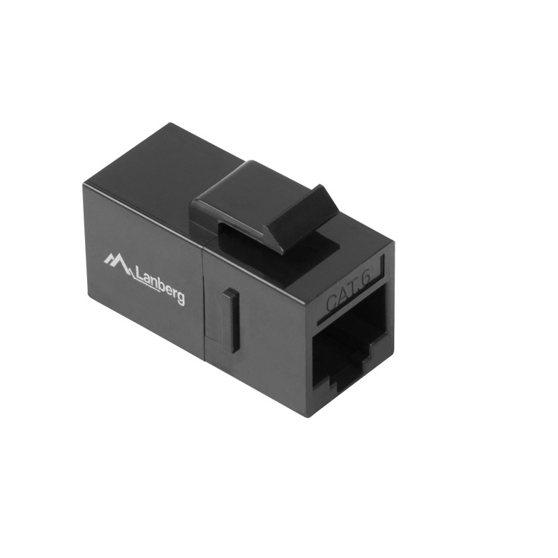 Buy Lanberg CAT6 UTP Feed-Thru Keystone Connector - Feed-Thru Keystone Connector in Cyprus, Nicosia, Limassol, Larnaka, Pafos