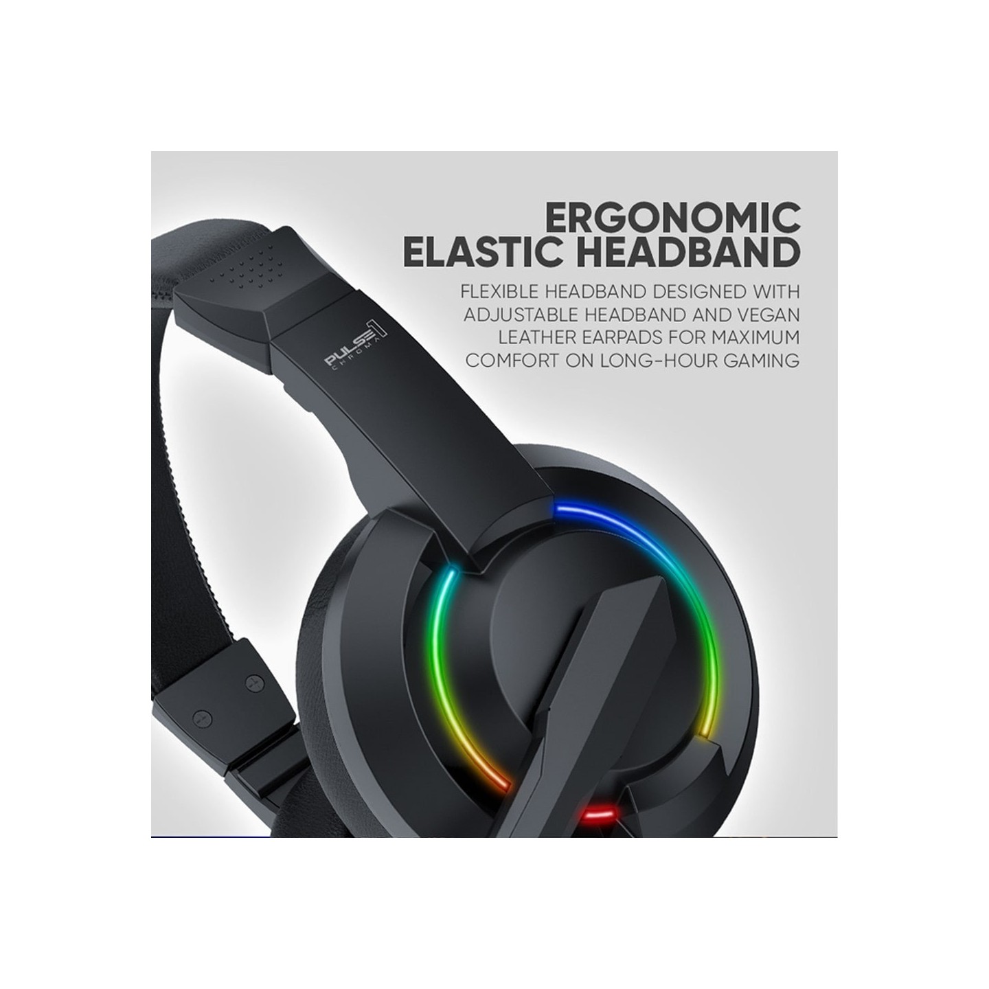 Armaggeddon Pulse 1 Chroma Gaming Headset 3.5mm 2.1 40mm Black (Boxed) — Buy in Cyprus with Fast Delivery