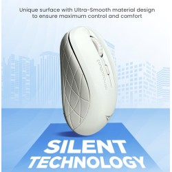 Alcatroz AirMouse Duo 3 Silent Wireless & Bluetooth Mouse Black (Boxed) — Buy in Cyprus with Fast Delivery