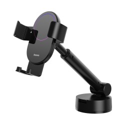 Buy Baseus Simplism Gravity Car Mount Holder with Suction Base - Black in Cyprus, Nicosia, Limassol, Larnaka, Pafos
