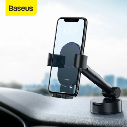 Buy Baseus Simplism Gravity Car Mount Holder with Suction Base - Black in Cyprus, Nicosia, Limassol, Larnaka, Pafos