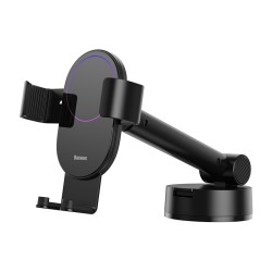 Buy Baseus Simplism Gravity Car Mount Holder with Suction Base - Black in Cyprus, Nicosia, Limassol, Larnaka, Pafos