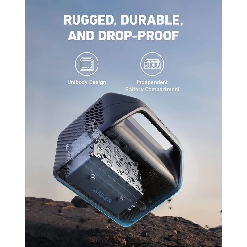 Buy Anker SOLIX Powerhouse - 521 - Portable Power Station 256WH UK in Cyprus, Nicosia, Limassol, Larnaka, Pafos