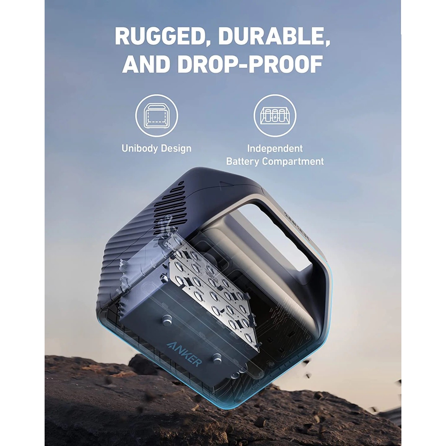 Anker SOLIX Powerhouse - 521 - Portable Power Station 256WH UK — Buy in Cyprus with Fast Delivery