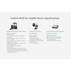 Buy Yealink MS Teams Video Phone with 8.0'' Touch Screen, Camera, HDMI, USB, Blu... in Cyprus, Nicosia, Limassol, Larnaka, Pafos
