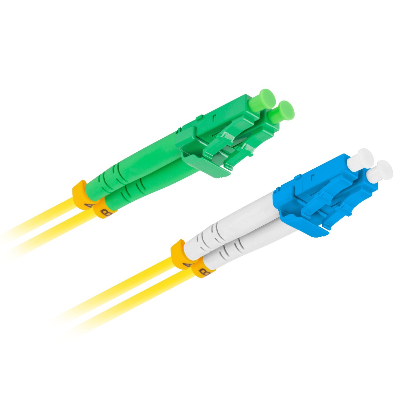 Lanberg Fiber Optic Patch Cord - SM LC APC-LC UPC Duplex LSZH 2.0m — Buy in Cyprus with Fast Delivery