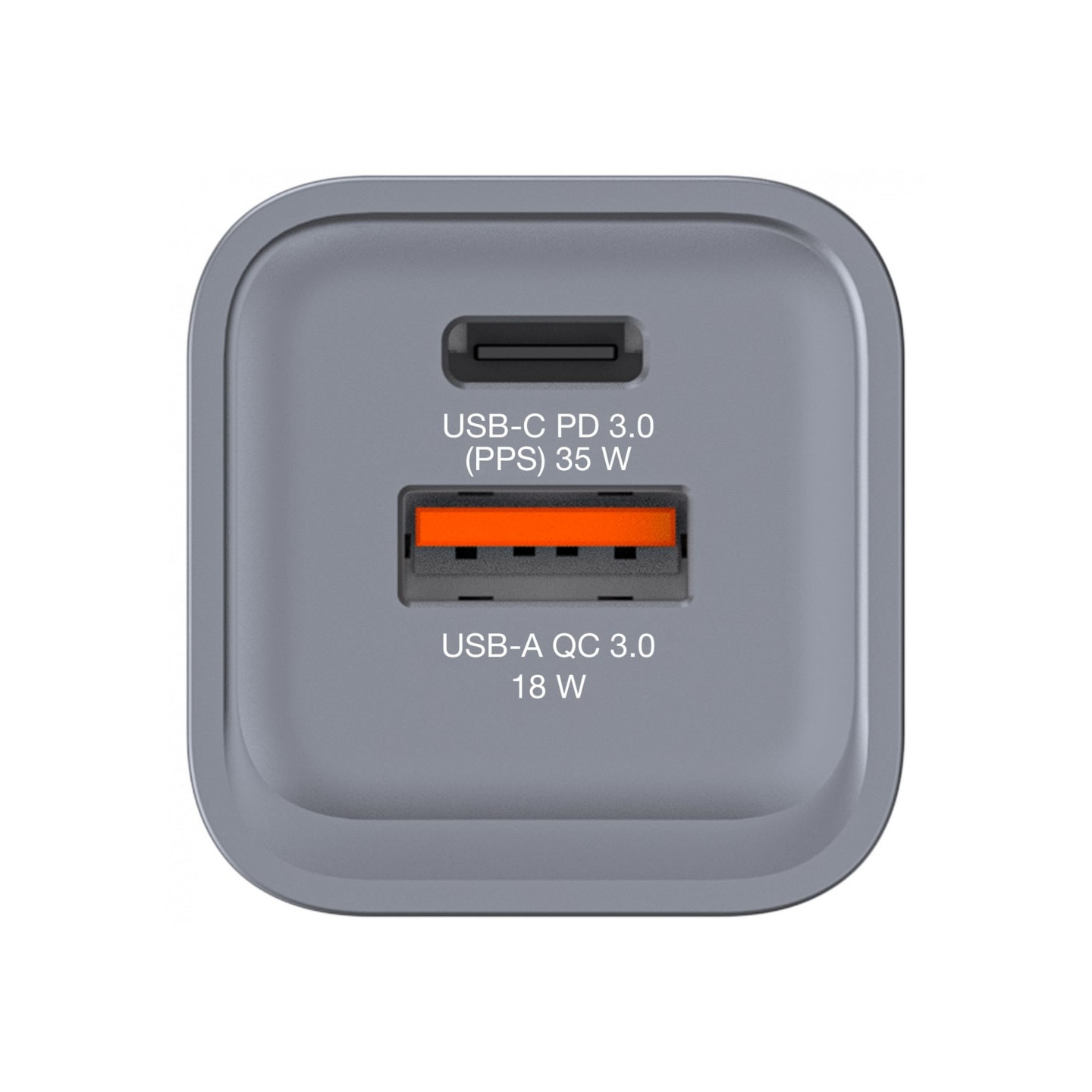 Verbatim Wall GaN Charger - GNC-35 - 35W USB-C USB-A (UK EU US) — Buy in Cyprus with Fast Delivery