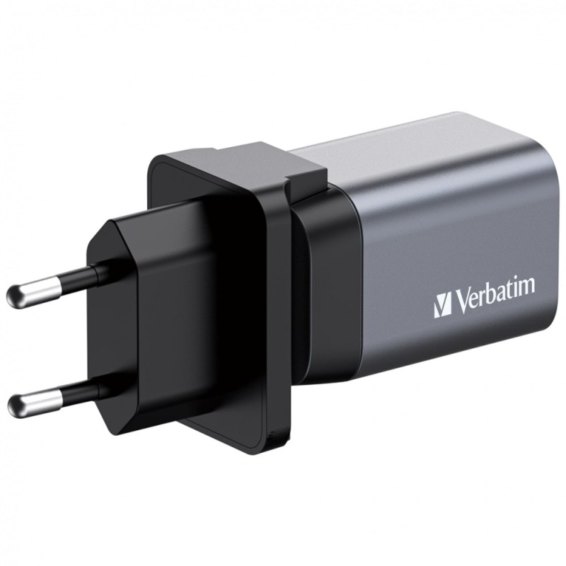 Buy Verbatim Wall GaN Charger - GNC-35 - 35W USB-C USB-A (UK EU US) in Cyprus, Nicosia, Limassol, Larnaka, Pafos