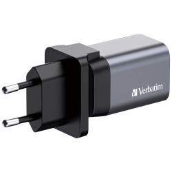 Buy Verbatim Wall GaN Charger - GNC-35 - 35W USB-C USB-A (UK EU US) in Cyprus, Nicosia, Limassol, Larnaka, Pafos