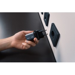 Buy Verbatim Wall GaN Charger - GNC-35 - 35W USB-C USB-A (UK EU US) in Cyprus, Nicosia, Limassol, Larnaka, Pafos