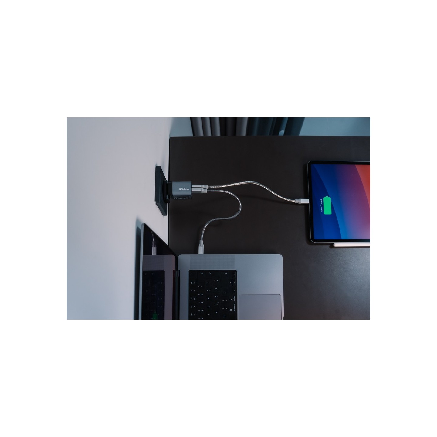 Verbatim Wall GaN Charger - GNC-35 - 35W USB-C USB-A (UK EU US) — Buy in Cyprus with Fast Delivery