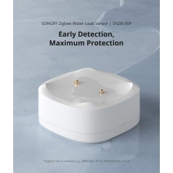 Buy Sonoff ZigBee Smart Water Leak Sensor - SNZB-05P - ZigBee Smart Water Leak S... in Cyprus, Nicosia, Limassol, Larnaka, Pafos
