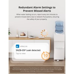 Buy Sonoff ZigBee Smart Water Leak Sensor - SNZB-05P - ZigBee Smart Water Leak S... in Cyprus, Nicosia, Limassol, Larnaka, Pafos