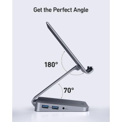 Buy Anker Work USB-C Tablet Stand Hub - 551 - USB-C Tablet Stand Hub 8in1 in Cyprus, Nicosia, Limassol, Larnaka, Pafos