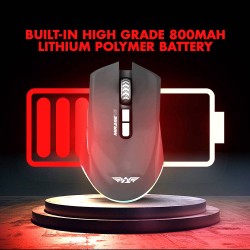 Buy Armaggeddon Gaming Mouse - 7B MIRAGE VII - Wired+2.4G+BT Recharge Black in Cyprus, Nicosia, Limassol, Larnaka, Pafos