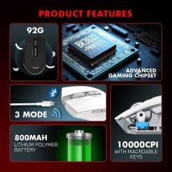 Armaggeddon 7B MIRAGE VII Tri-Mode Gaming Mouse Black (Boxed) — Buy in Cyprus with Fast Delivery