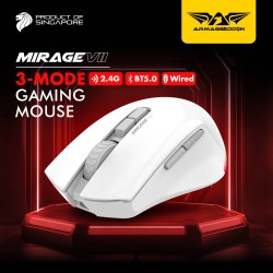 Buy Armaggeddon Gaming Mouse - 7B MIRAGE VII - Wired+2.4G+BT Recharge Black in Cyprus, Nicosia, Limassol, Larnaka, Pafos