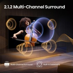 Buy Hisense 75'' 4K Smart QLED MINI LED 144hz TV - 75U7Q PRO - 75'' 4K Smart QLE... in Cyprus, Nicosia, Limassol, Larnaka, Pafos