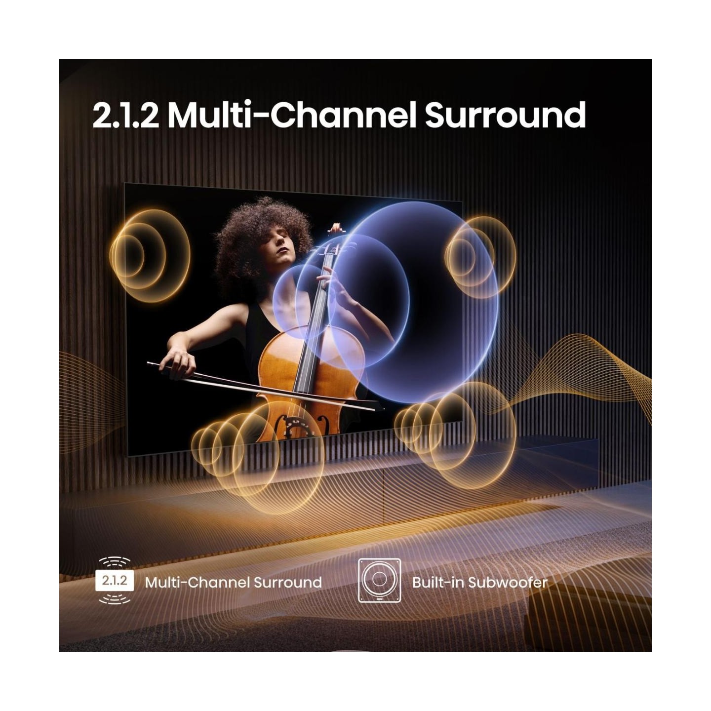 Hisense 75'' 4K Smart QLED MINI LED 144hz TV - 75U7Q PRO - 75'' 4K Smart QLED MINI LED 144hz TV