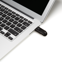 PNY Flash Drive Attache 4 USB 2.0 Stick 128GB Capless Slider Black - FD128ATT4 - Capless Slider Black
