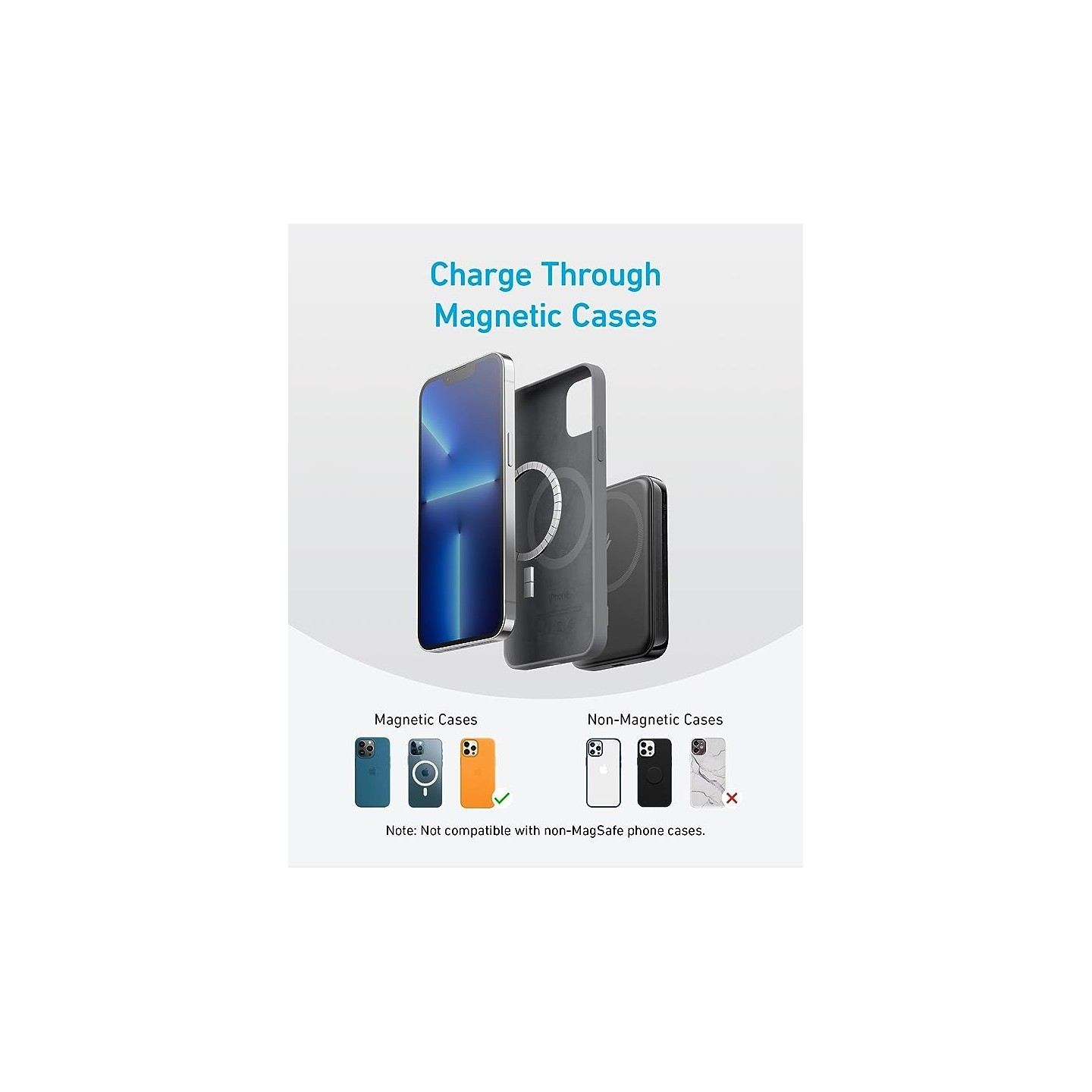 Anker Mobile Powerbank - 321 - 5000 Magsafe Black — Buy in Cyprus with Fast Delivery