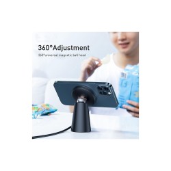 Buy Baseus Simple Magnetic Stand Wireless Charger - Black in Cyprus, Nicosia, Limassol, Larnaka, Pafos
