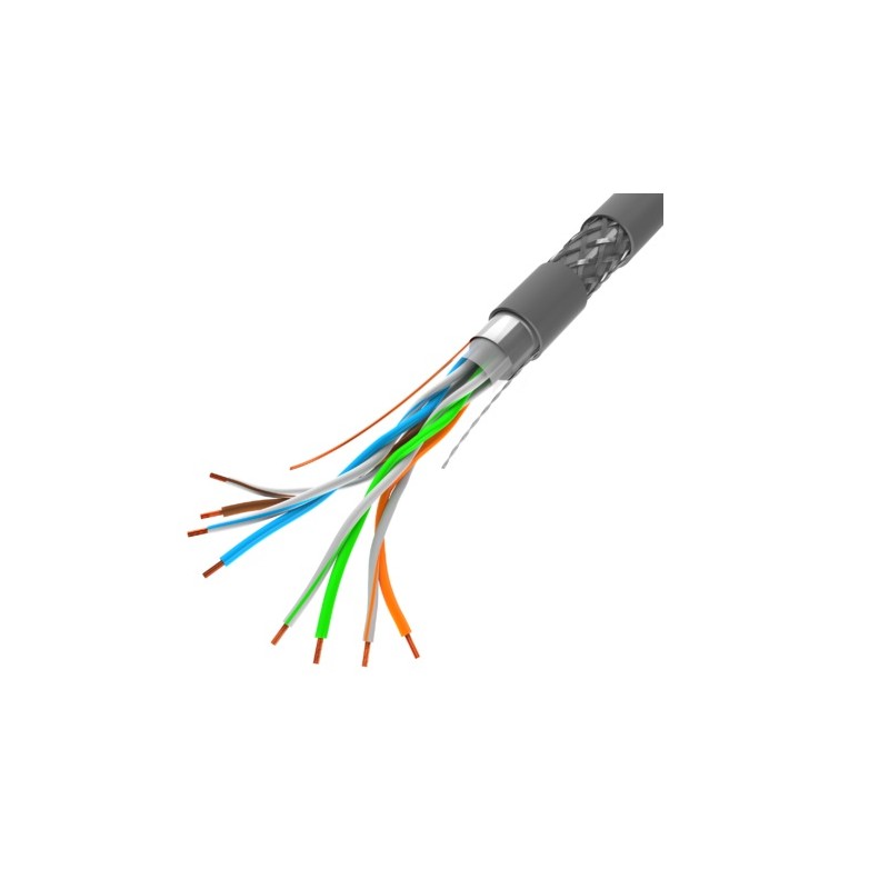 Buy Lanberg CAT5e SFTP CU Cable 305m Grey - LCS5-11CU-0305-S - CAT5e SFTP CU Cab... in Cyprus, Nicosia, Limassol, Larnaka, Pafos