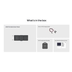 Buy EcoFlow Solar Panel Portable 60W - SPP - Portable, 60W in Cyprus, Nicosia, Limassol, Larnaka, Pafos