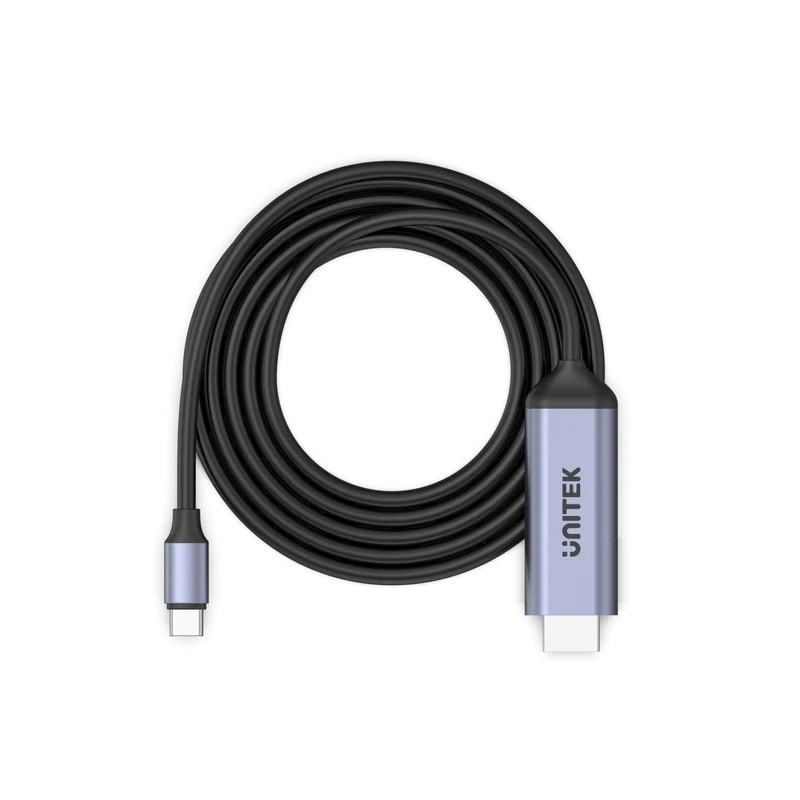 Buy Unitek USB-C to HDMI Cable - V1423A - 4K60Hz 1.8m HDCP 2.3 in Cyprus, Nicosia, Limassol, Larnaka, Pafos