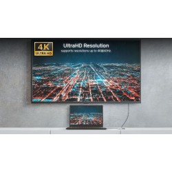 Buy Unitek USB-C to HDMI Cable - V1423A - 4K60Hz 1.8m HDCP 2.3 in Cyprus, Nicosia, Limassol, Larnaka, Pafos