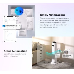 Buy Sonoff WiFi Smart Switch TH Elite Smart Temperature and Humidity Monitoring ... in Cyprus, Nicosia, Limassol, Larnaka, Pafos