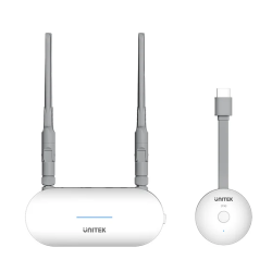 Buy Unitek Wireless HDMI Transmitter & Receiver Kit - V1183A - Up to 50M, White in Cyprus, Nicosia, Limassol, Larnaka, Pafos
