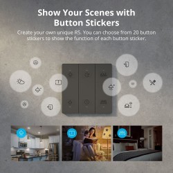 Sonoff Wifi Smart SwitchMan Scene Controller - R5 - White — Buy in Cyprus with Fast Delivery