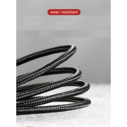 Baseus Cafule Braided MicroUSB Cable - 1.5A 2.0m Red (Boxed) — Buy in Cyprus with Fast Delivery