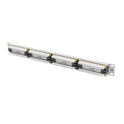 Buy Lanberg Patch Panel - 24-Port 1U 19' CAT6 UTP Grey in Cyprus, Nicosia, Limassol, Larnaka, Pafos