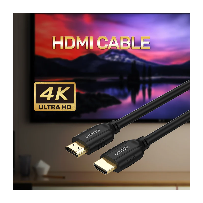 Buy Unitek HDMI 2.0 Cable - C11079BK-10M - 10.0m CCS in Cyprus, Nicosia, Limassol, Larnaka, Pafos