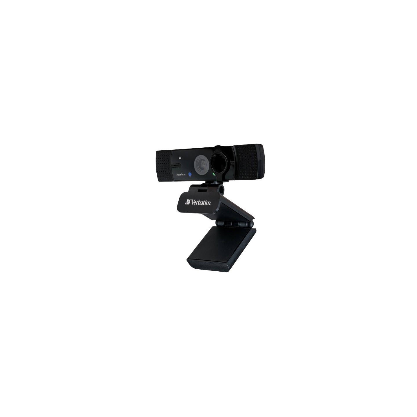Verbatim AWC-03 4K Autofocus Webcam with Dual Microphone 120° Wide Angle (Boxed) — Buy in Cyprus with Fast Delivery