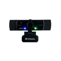 Buy Verbatim Webcam - AWC-03 - 4K Autofocus Wide Angle with Dual Microphone in Cyprus, Nicosia, Limassol, Larnaka, Pafos