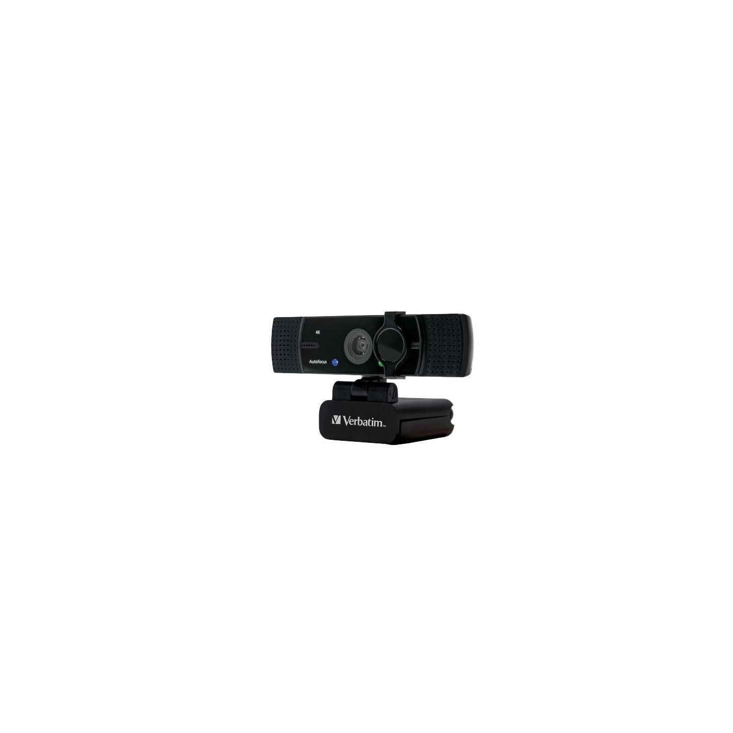 Verbatim AWC-03 4K Autofocus Webcam with Dual Microphone 120° Wide Angle (Boxed) — Buy in Cyprus with Fast Delivery