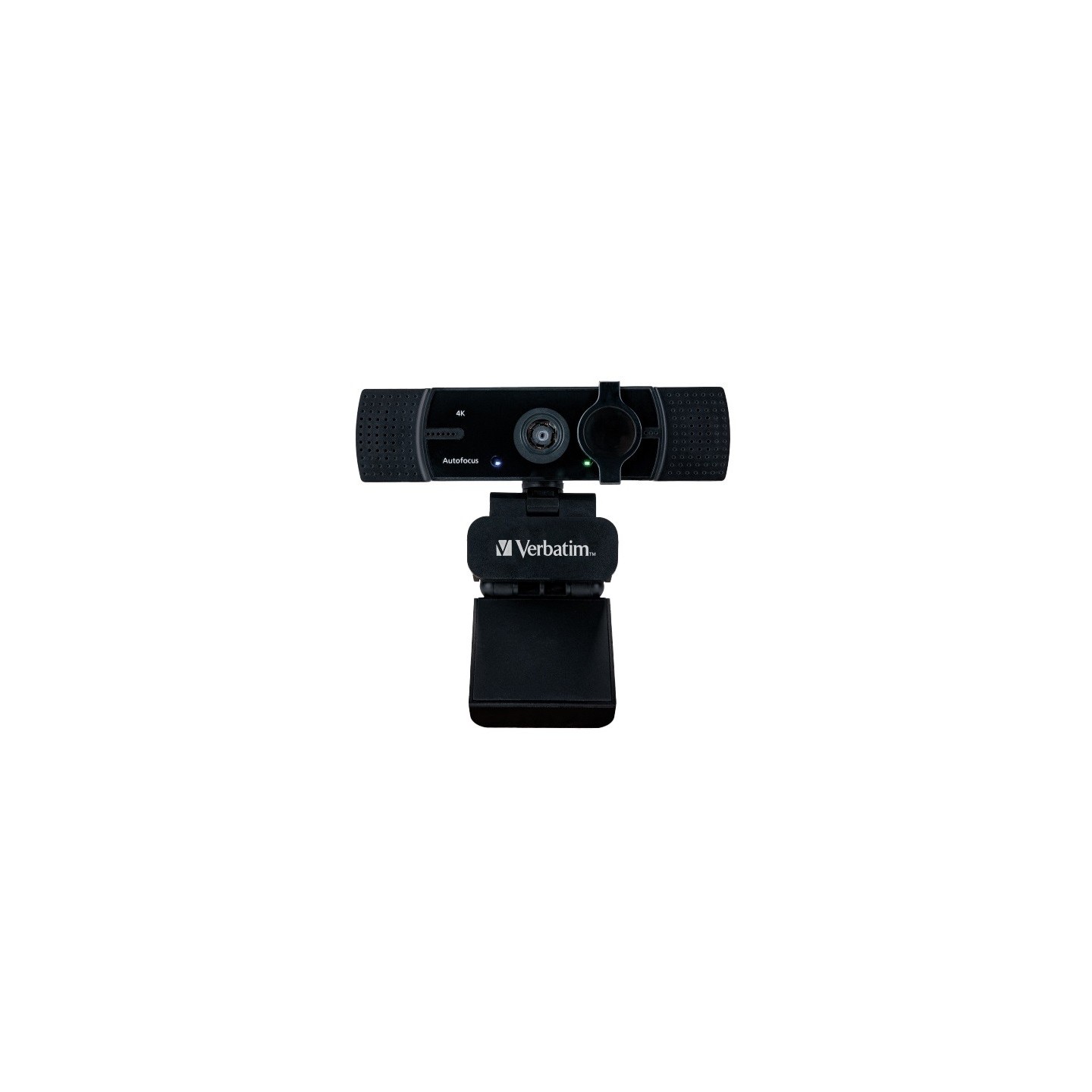 Verbatim AWC-03 4K Autofocus Webcam with Dual Microphone 120° Wide Angle (Boxed) — Buy in Cyprus with Fast Delivery