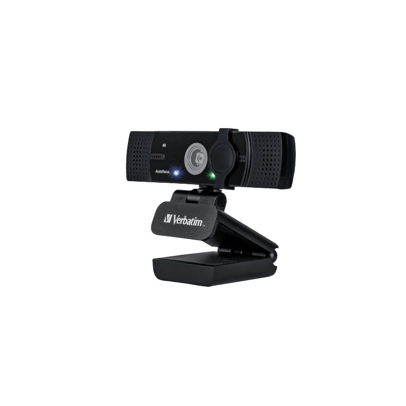 Buy Verbatim Webcam - AWC-03 - 4K Autofocus Wide Angle with Dual Microphone in Cyprus, Nicosia, Limassol, Larnaka, Pafos